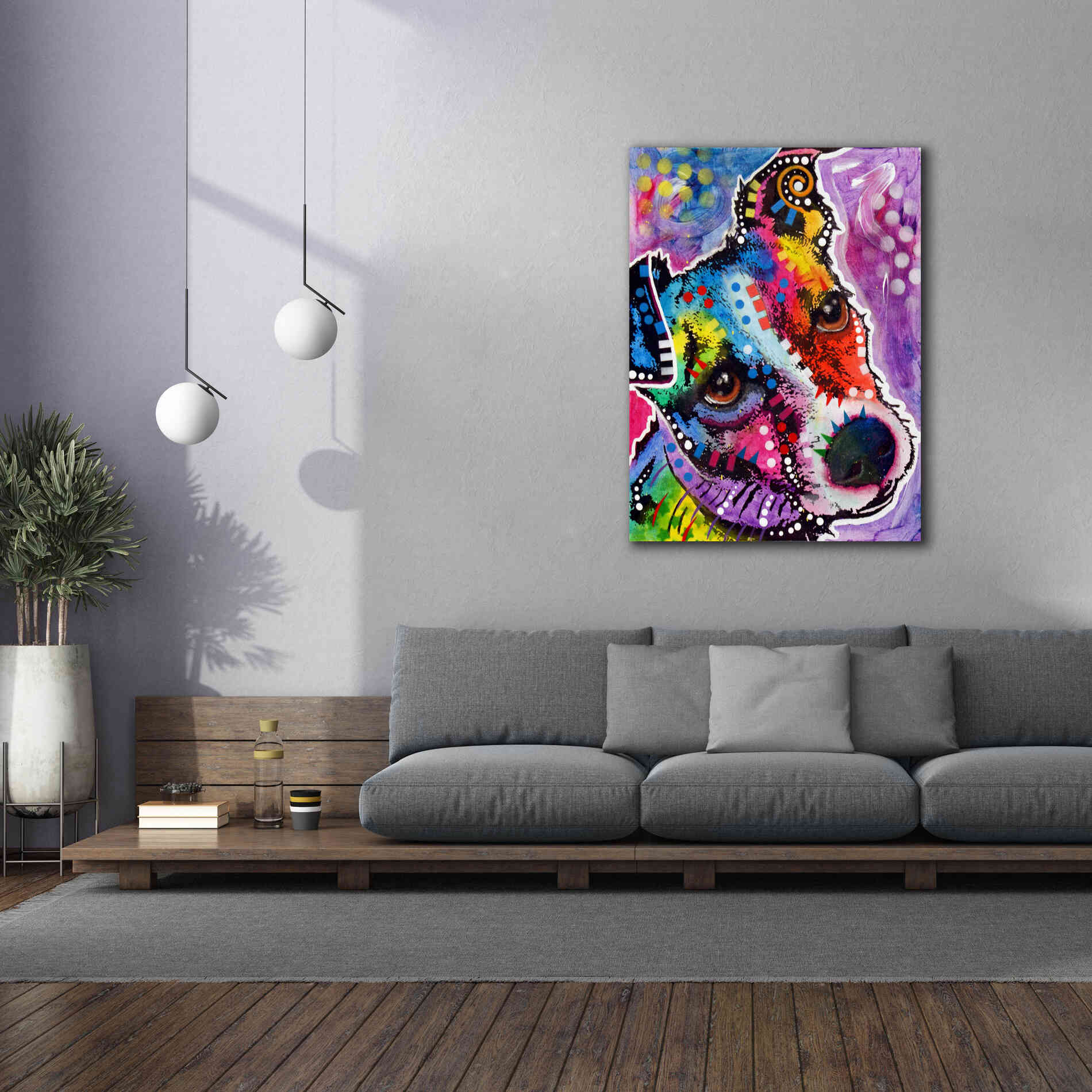 'Dreamy Jack' by Dean Russo, Giclee Canvas Wall Art,40x54