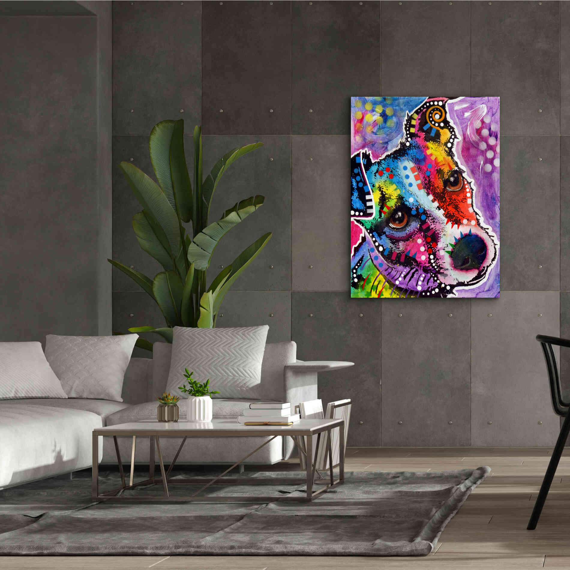 'Dreamy Jack' by Dean Russo, Giclee Canvas Wall Art,40x54