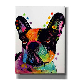 'French Bulldog' by Dean Russo, Giclee Canvas Wall Art
