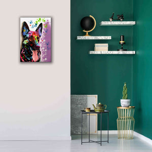 'German Shepherd 2' by Dean Russo, Giclee Canvas Wall Art,18x26