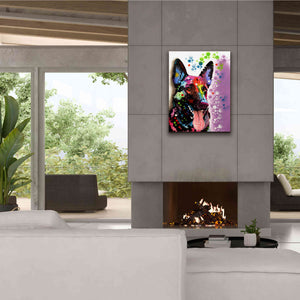'German Shepherd 2' by Dean Russo, Giclee Canvas Wall Art,26x34