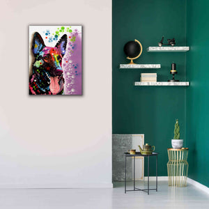 'German Shepherd 2' by Dean Russo, Giclee Canvas Wall Art,26x34