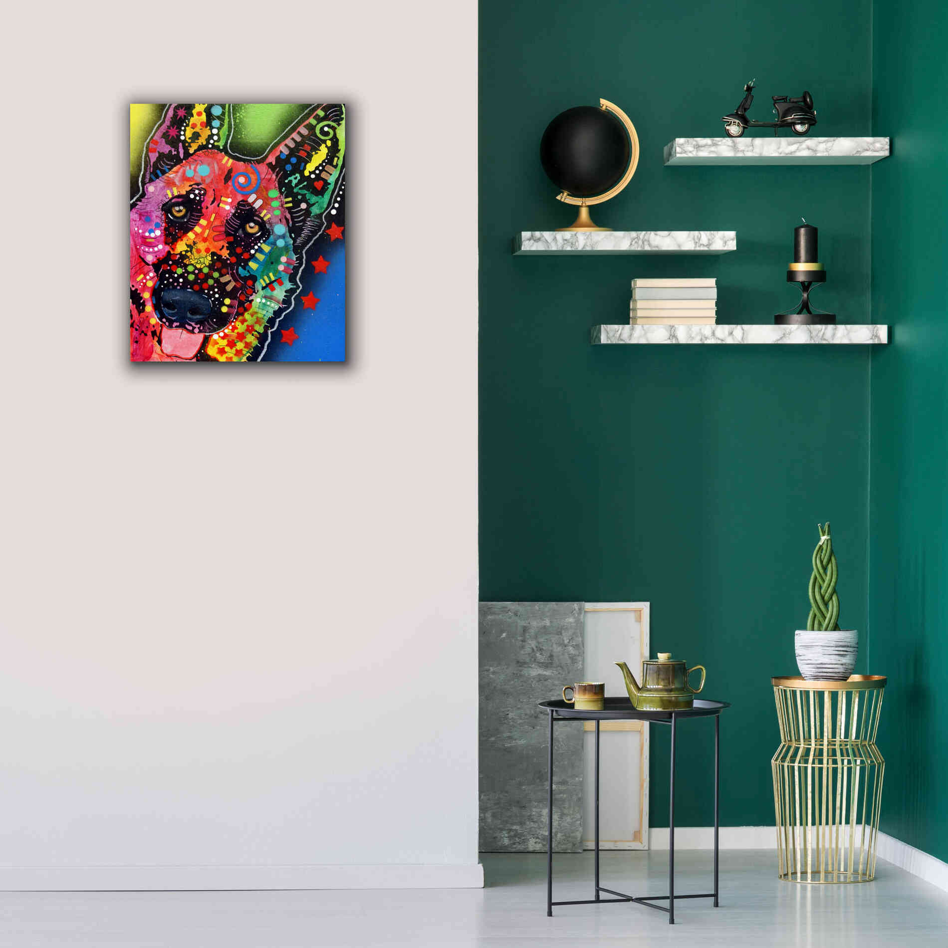 'Jackson' by Dean Russo, Giclee Canvas Wall Art,20x24