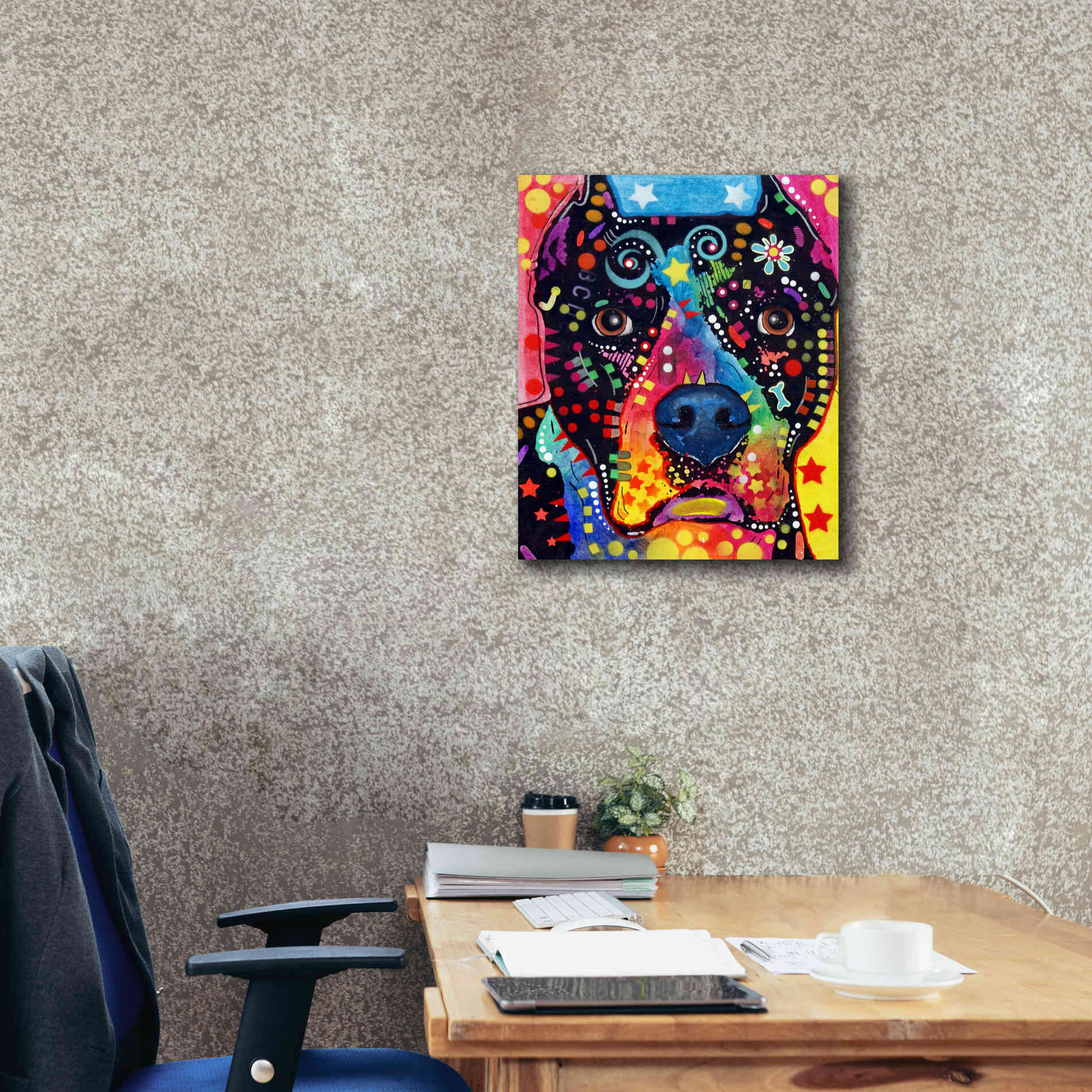 'Junior' by Dean Russo, Giclee Canvas Wall Art,20x24