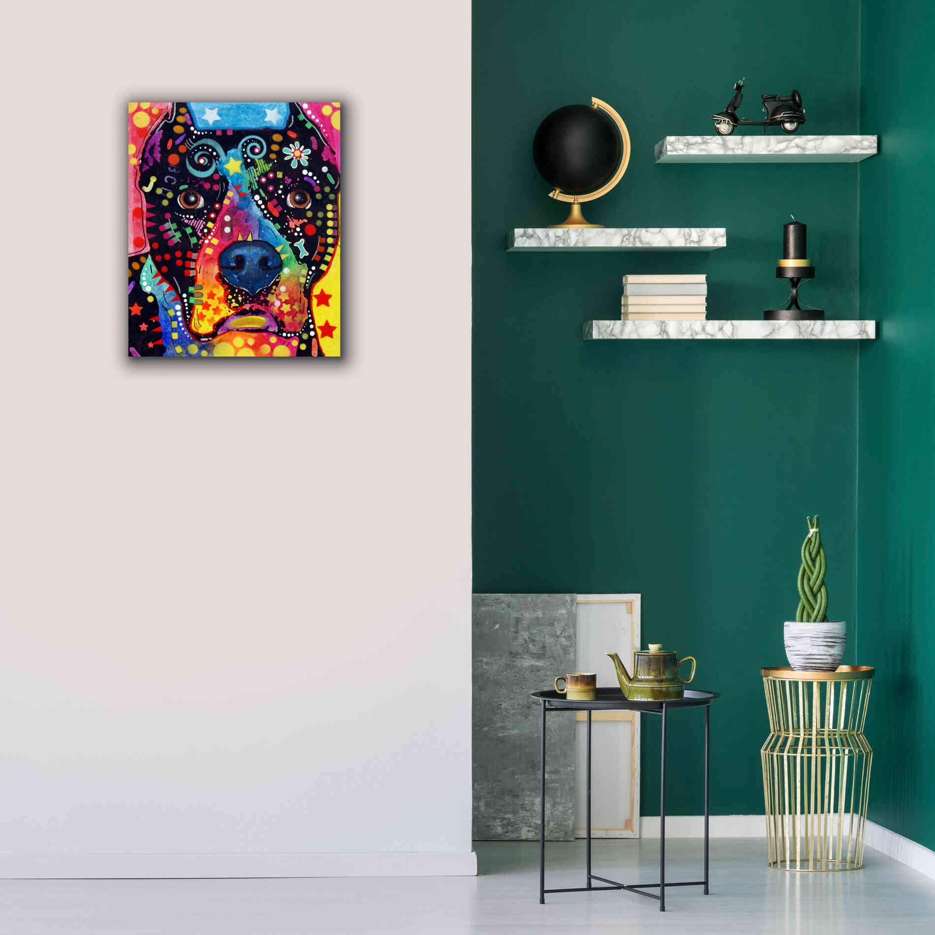 'Junior' by Dean Russo, Giclee Canvas Wall Art,20x24