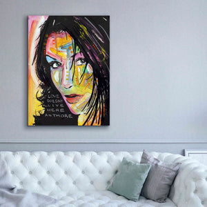 'Love Doesn't Live Here' by Dean Russo, Giclee Canvas Wall Art,40x54