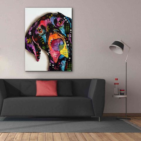 Image of 'Pointer' by Dean Russo, Giclee Canvas Wall Art,40x54