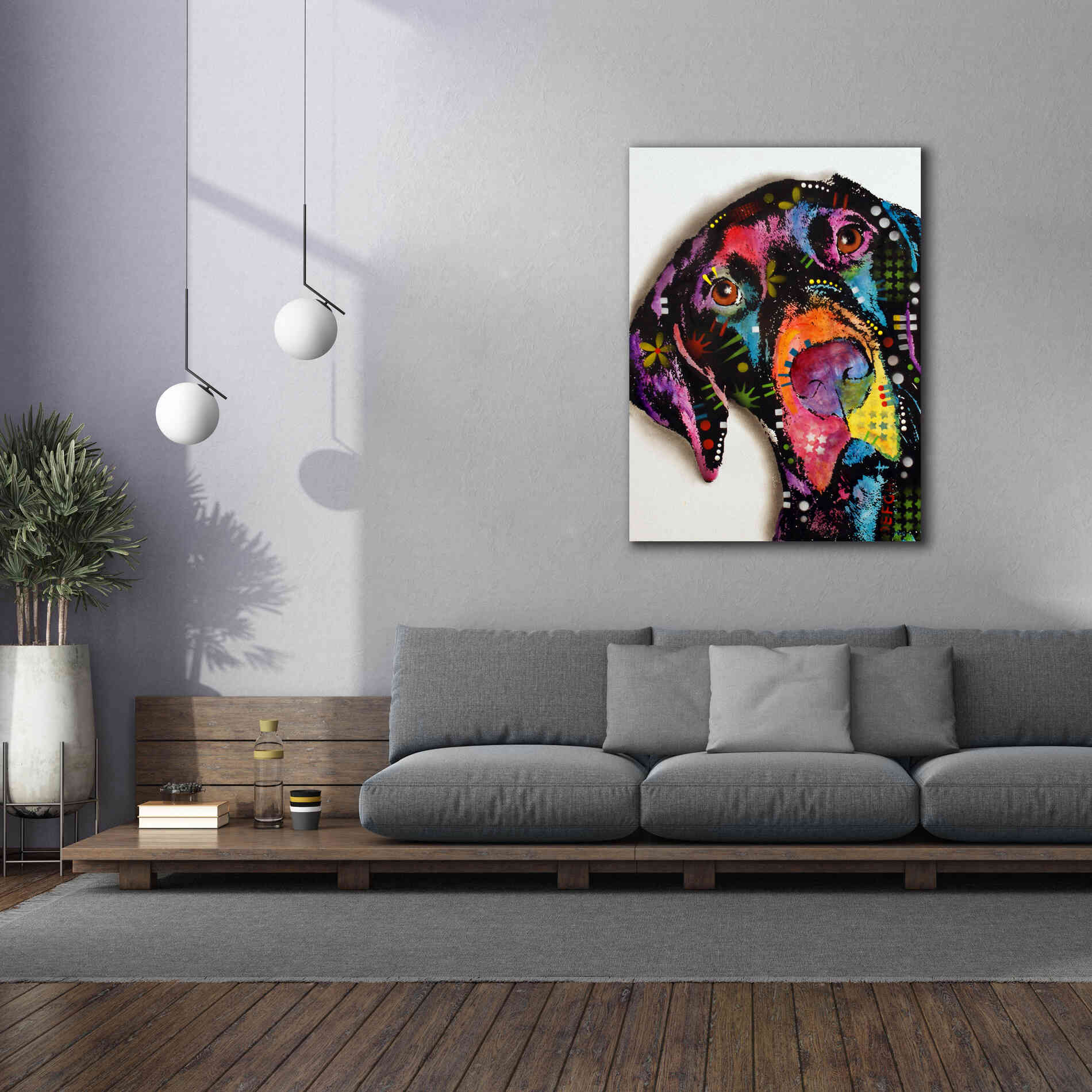 'Pointer' by Dean Russo, Giclee Canvas Wall Art,40x54