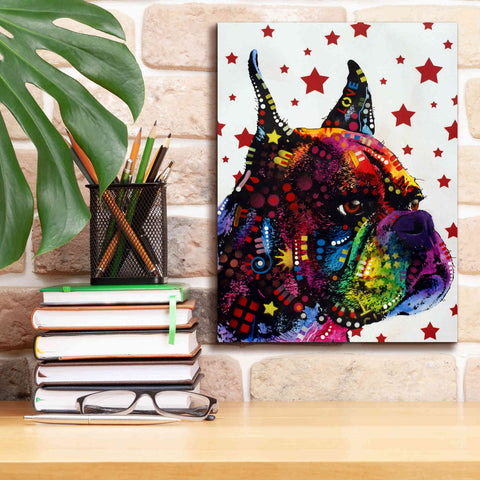 Image of 'Profile Boxer 2' by Dean Russo, Giclee Canvas Wall Art,12x16
