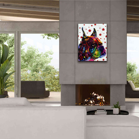 Image of 'Profile Boxer 2' by Dean Russo, Giclee Canvas Wall Art,26x34