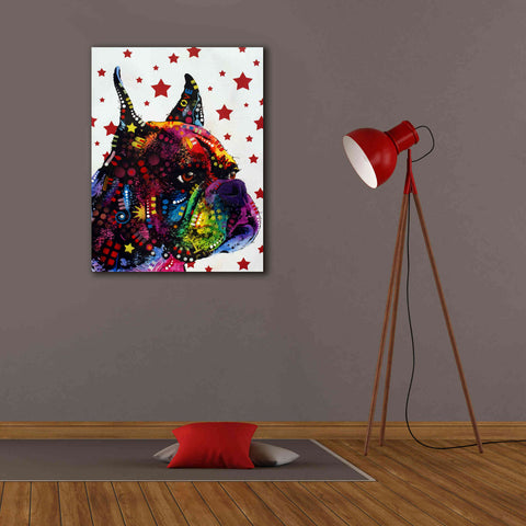Image of 'Profile Boxer 2' by Dean Russo, Giclee Canvas Wall Art,26x34
