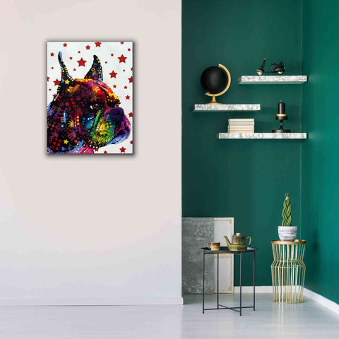 Image of 'Profile Boxer 2' by Dean Russo, Giclee Canvas Wall Art,26x34