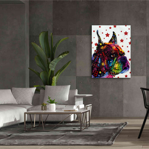 Image of 'Profile Boxer 2' by Dean Russo, Giclee Canvas Wall Art,40x54