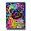 'Pug 2' by Dean Russo, Giclee Canvas Wall Art