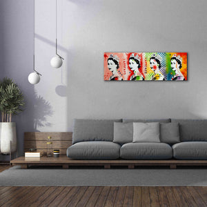 'QE 4' by Dean Russo, Giclee Canvas Wall Art,60x20