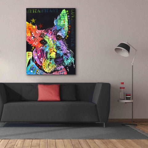 Image of 'Scottish Terrier' by Dean Russo, Giclee Canvas Wall Art,40x54