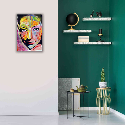 Image of 'She Learned To Say' by Dean Russo, Giclee Canvas Wall Art,18x26