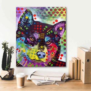 'Shiba Inu' by Dean Russo, Giclee Canvas Wall Art,20x24