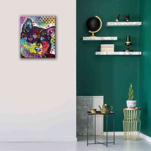 'Shiba Inu' by Dean Russo, Giclee Canvas Wall Art,20x24
