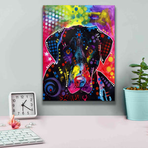 'The Labrador' by Dean Russo, Giclee Canvas Wall Art,12x16