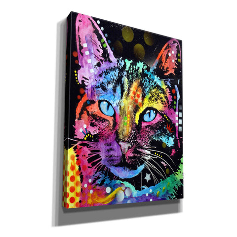 Image of 'Thoughtful Cat' by Dean Russo, Giclee Canvas Wall Art