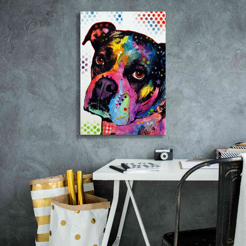 Image of 'Young Boxer' by Dean Russo, Giclee Canvas Wall Art,18x26