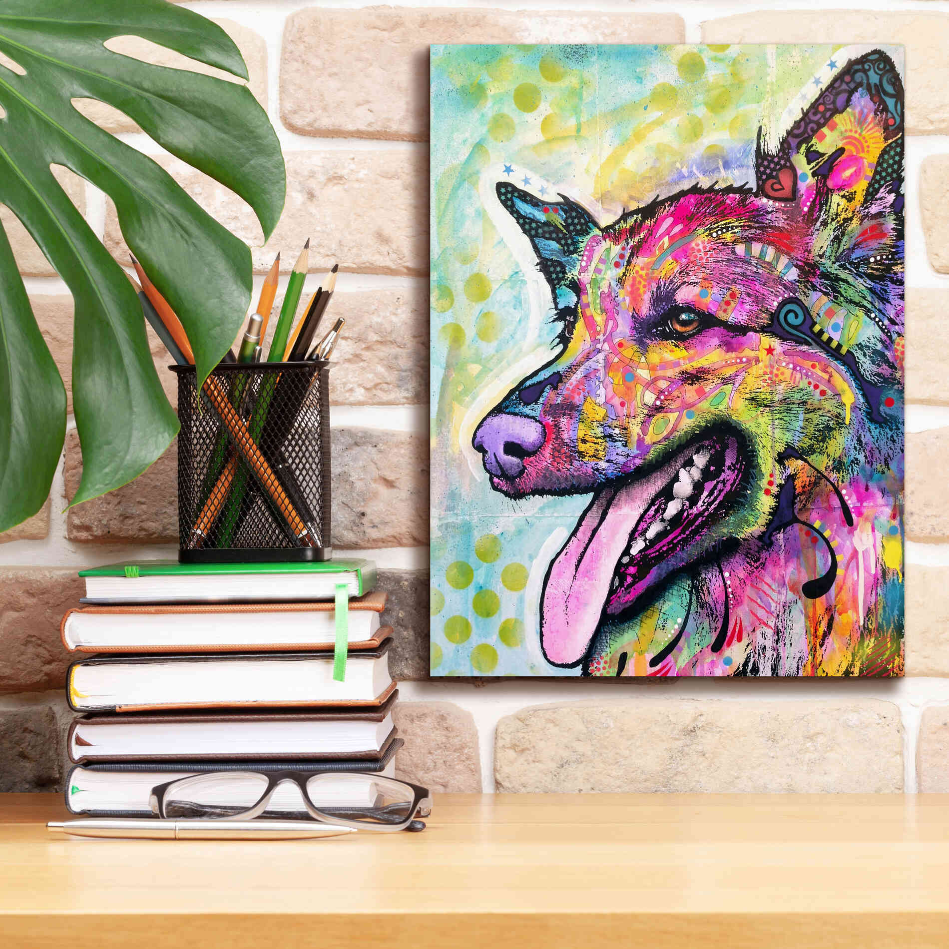'All The Love' by Dean Russo, Giclee Canvas Wall Art,12x16