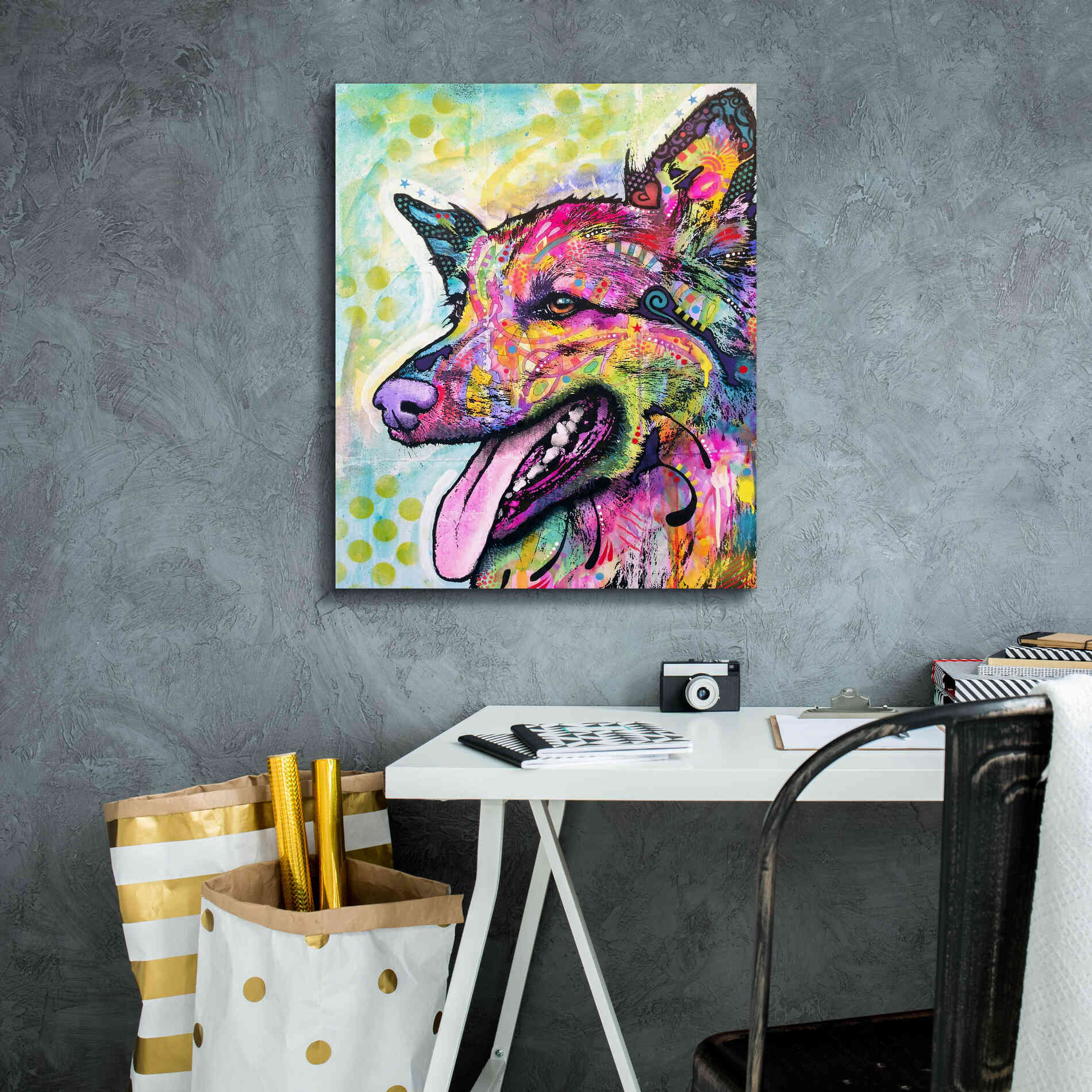 'All The Love' by Dean Russo, Giclee Canvas Wall Art,20x24