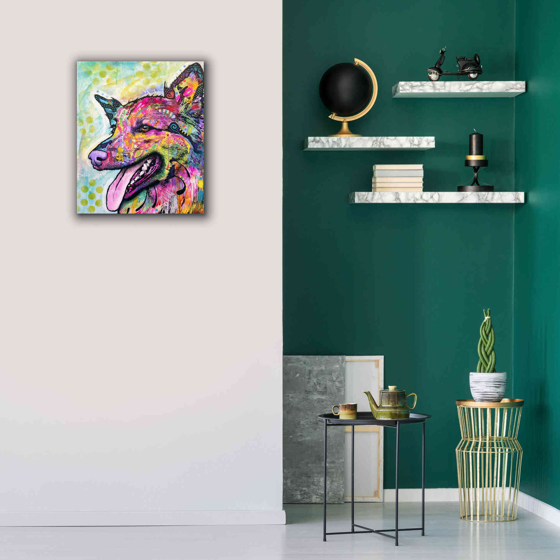 'All The Love' by Dean Russo, Giclee Canvas Wall Art,20x24