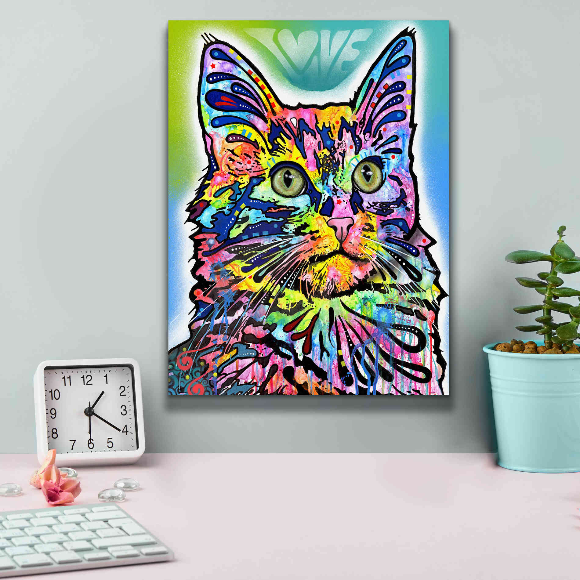 'Angora' by Dean Russo, Giclee Canvas Wall Art,12x16