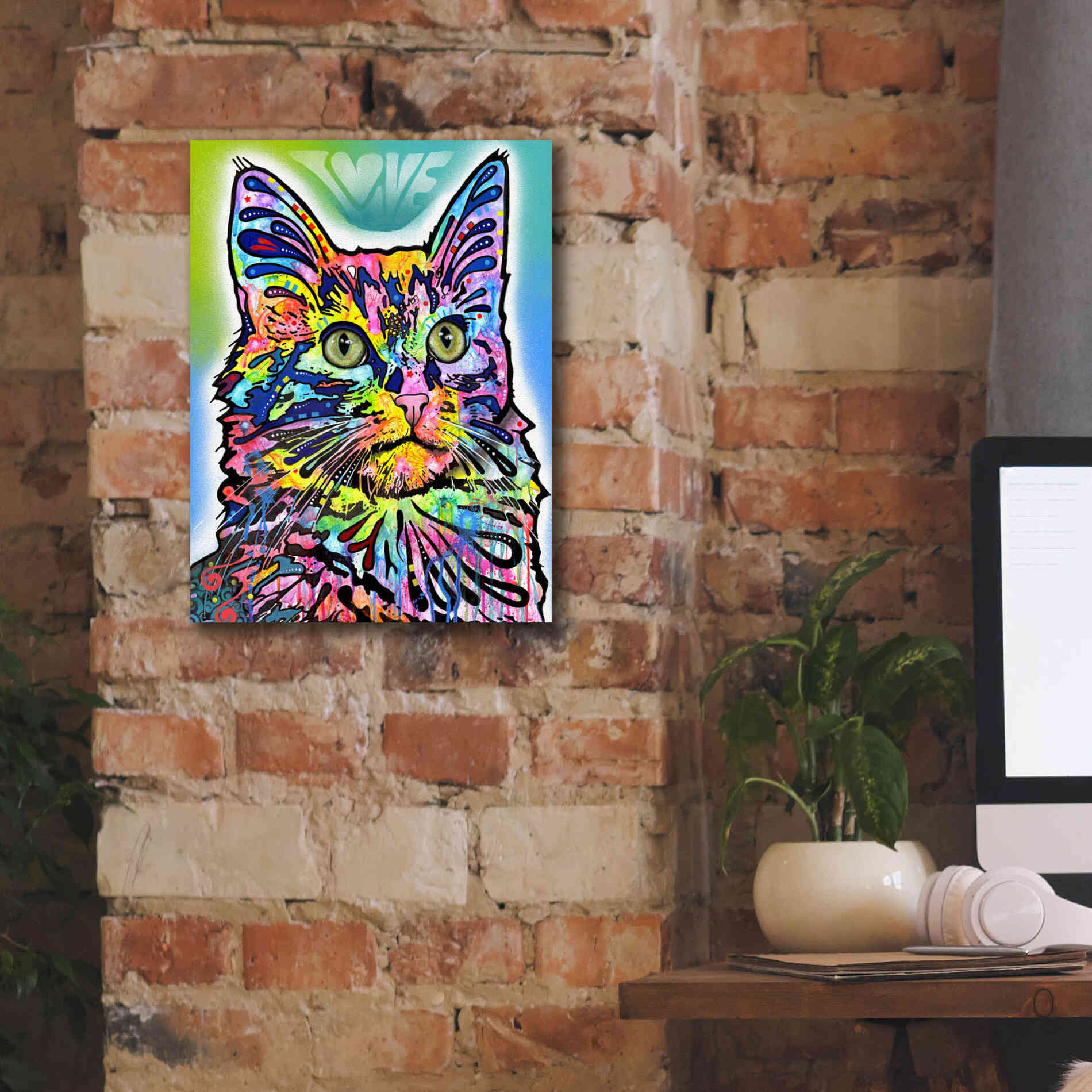'Angora' by Dean Russo, Giclee Canvas Wall Art,12x16