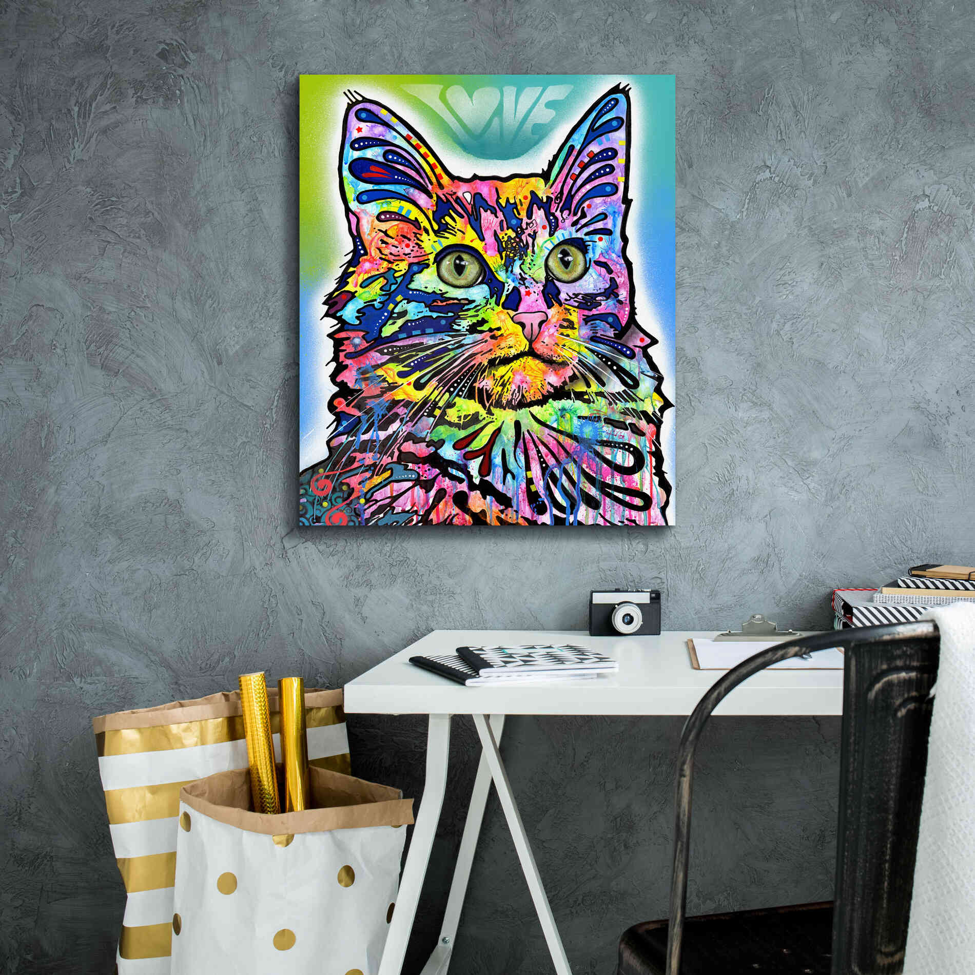 'Angora' by Dean Russo, Giclee Canvas Wall Art,20x24