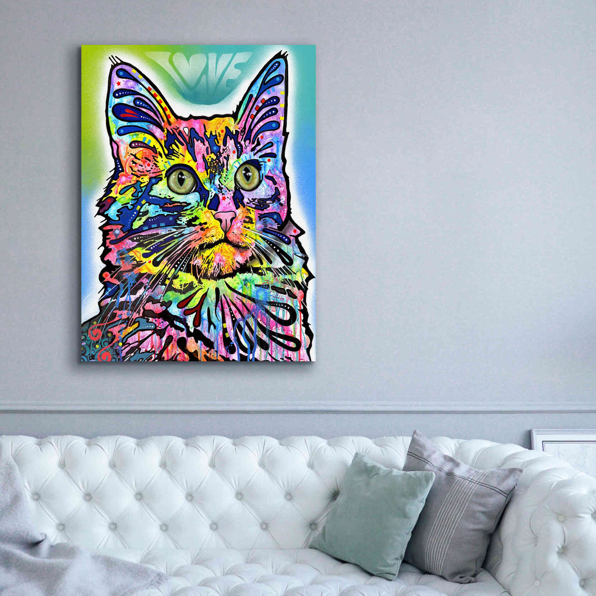 'Angora' by Dean Russo, Giclee Canvas Wall Art,40x54