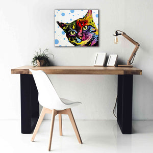 'The Pop Cat' by Dean Russo, Giclee Canvas Wall Art,24x20