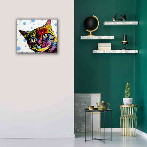 'The Pop Cat' by Dean Russo, Giclee Canvas Wall Art,24x20