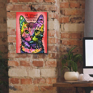 '9 Lives' by Dean Russo, Giclee Canvas Wall Art,12x16