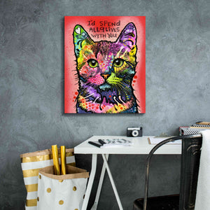 '9 Lives' by Dean Russo, Giclee Canvas Wall Art,20x24