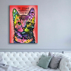 '9 Lives' by Dean Russo, Giclee Canvas Wall Art,40x54