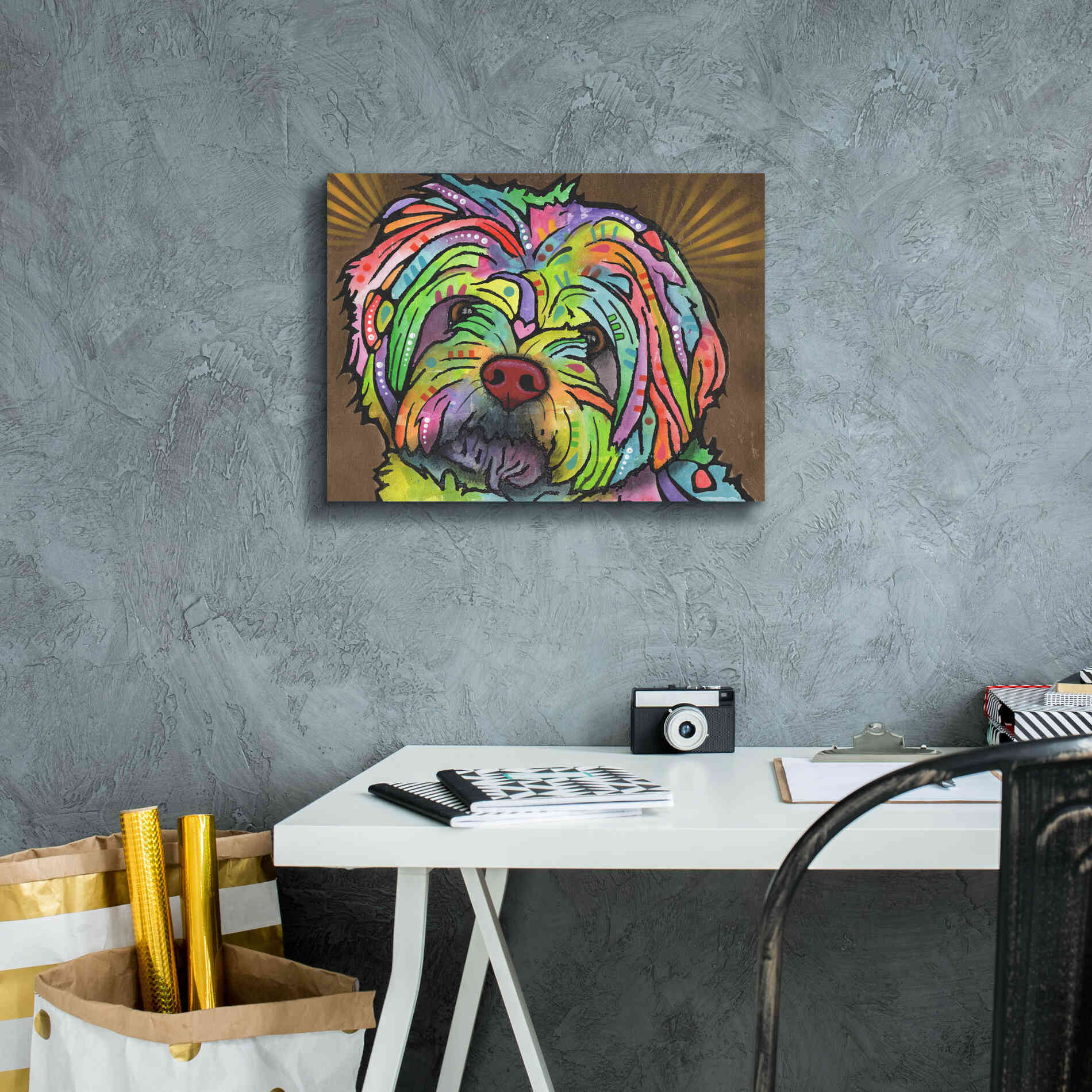 'Amy' by Dean Russo, Giclee Canvas Wall Art,16x12