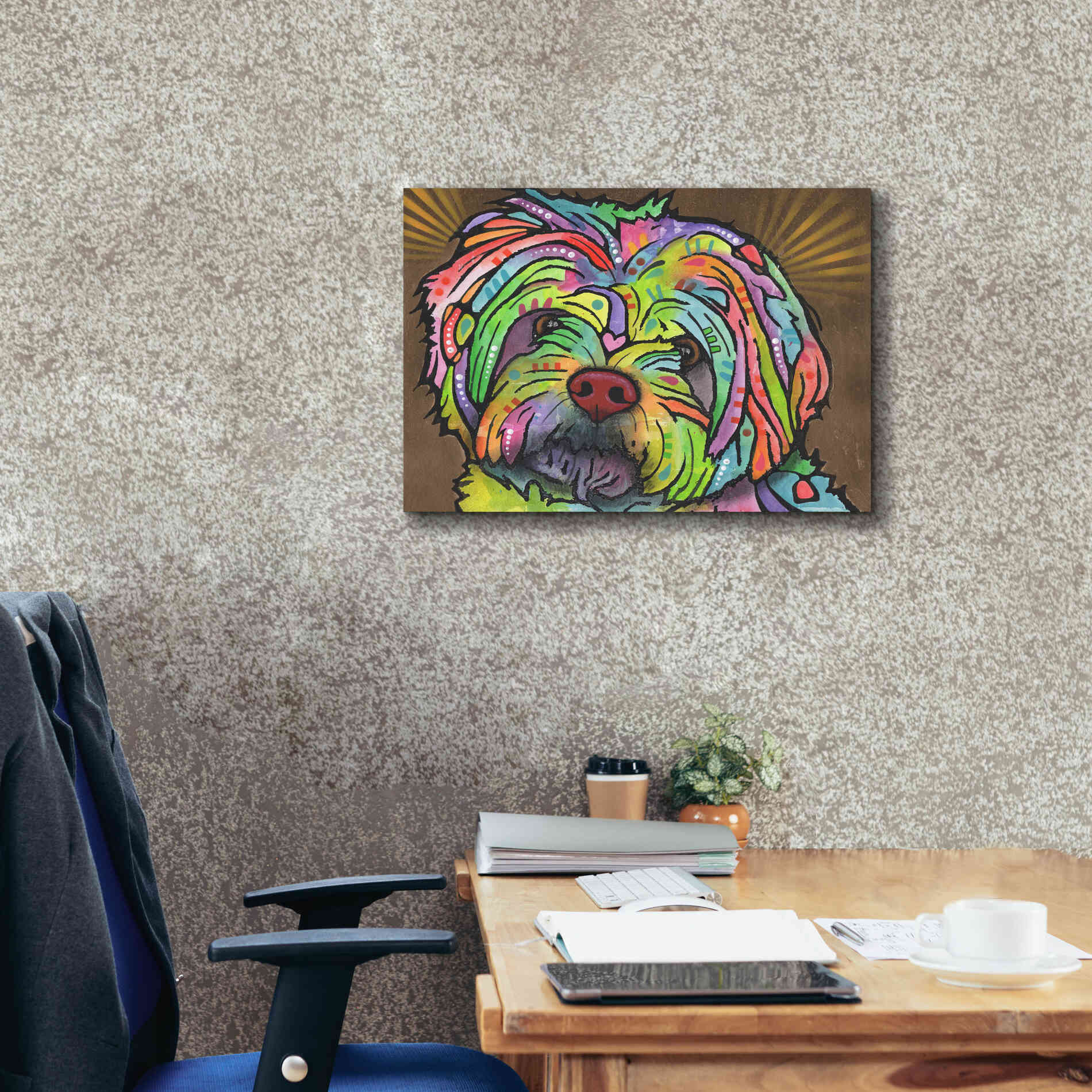 'Amy' by Dean Russo, Giclee Canvas Wall Art,26x18