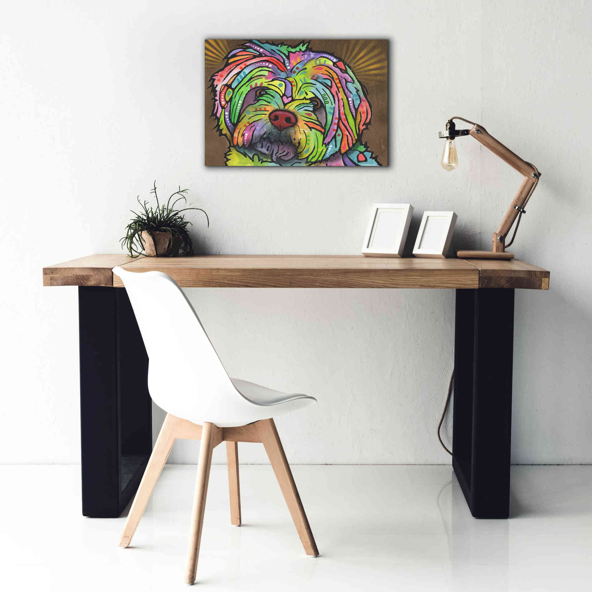'Amy' by Dean Russo, Giclee Canvas Wall Art,26x18