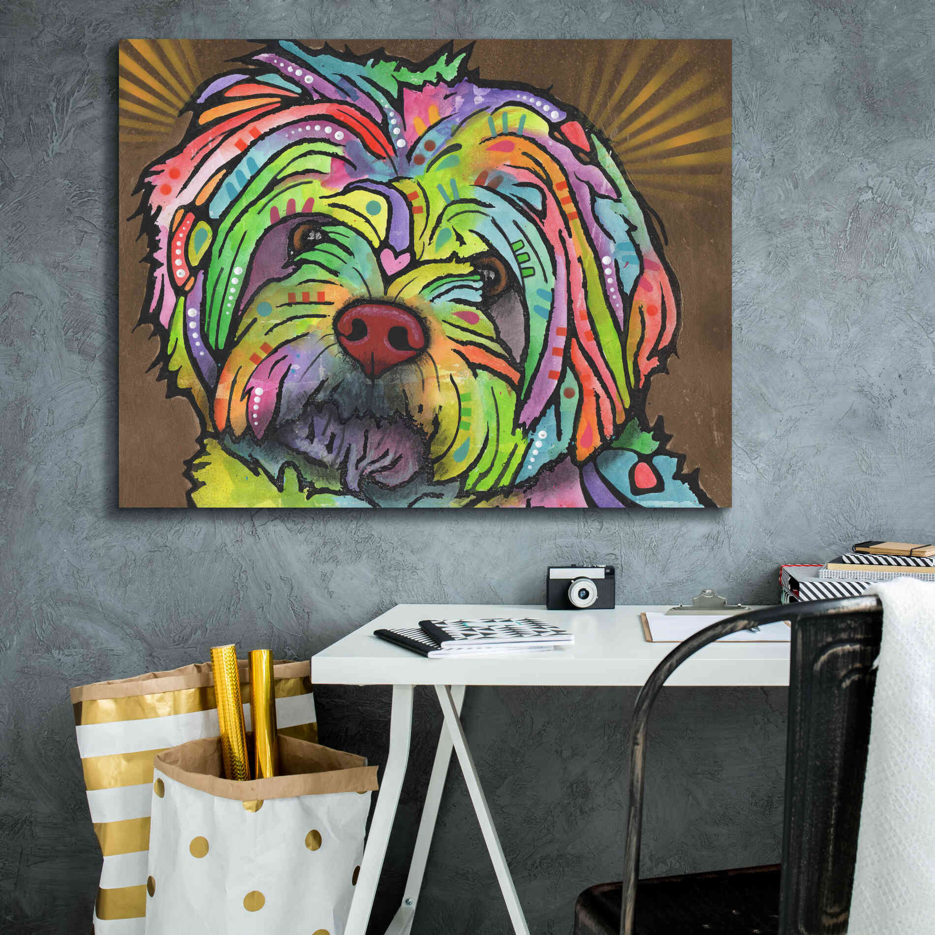 'Amy' by Dean Russo, Giclee Canvas Wall Art,34x26