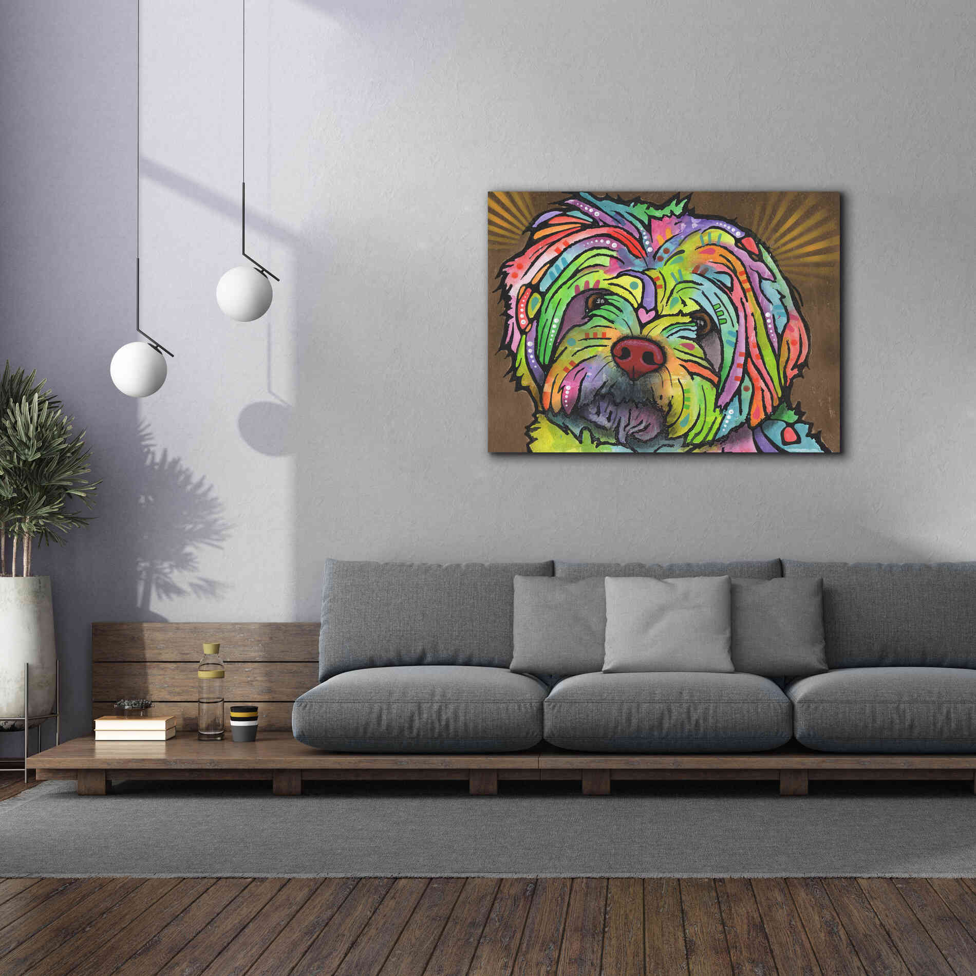 'Amy' by Dean Russo, Giclee Canvas Wall Art,54x40