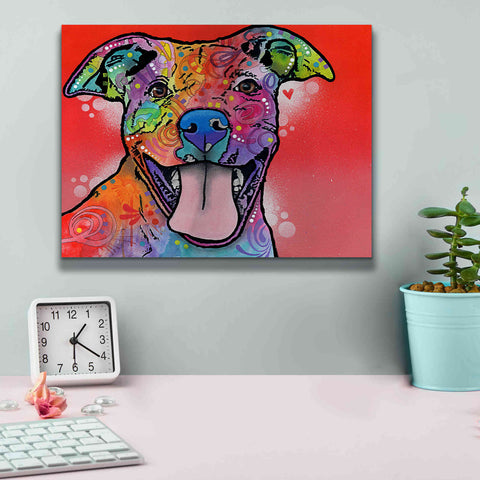 Image of 'Atticus' by Dean Russo, Giclee Canvas Wall Art,16x12