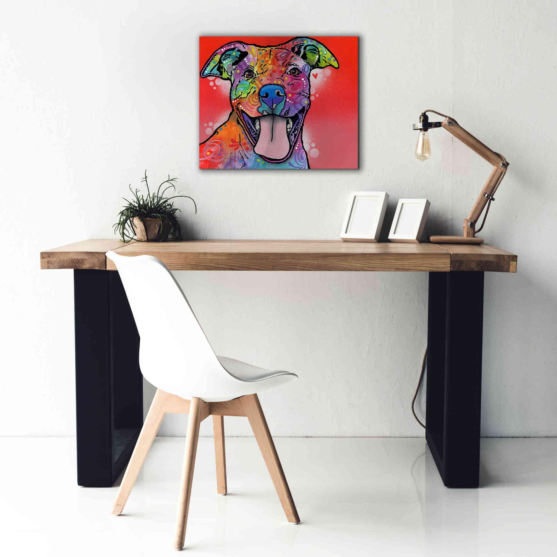 'Atticus' by Dean Russo, Giclee Canvas Wall Art,24x20