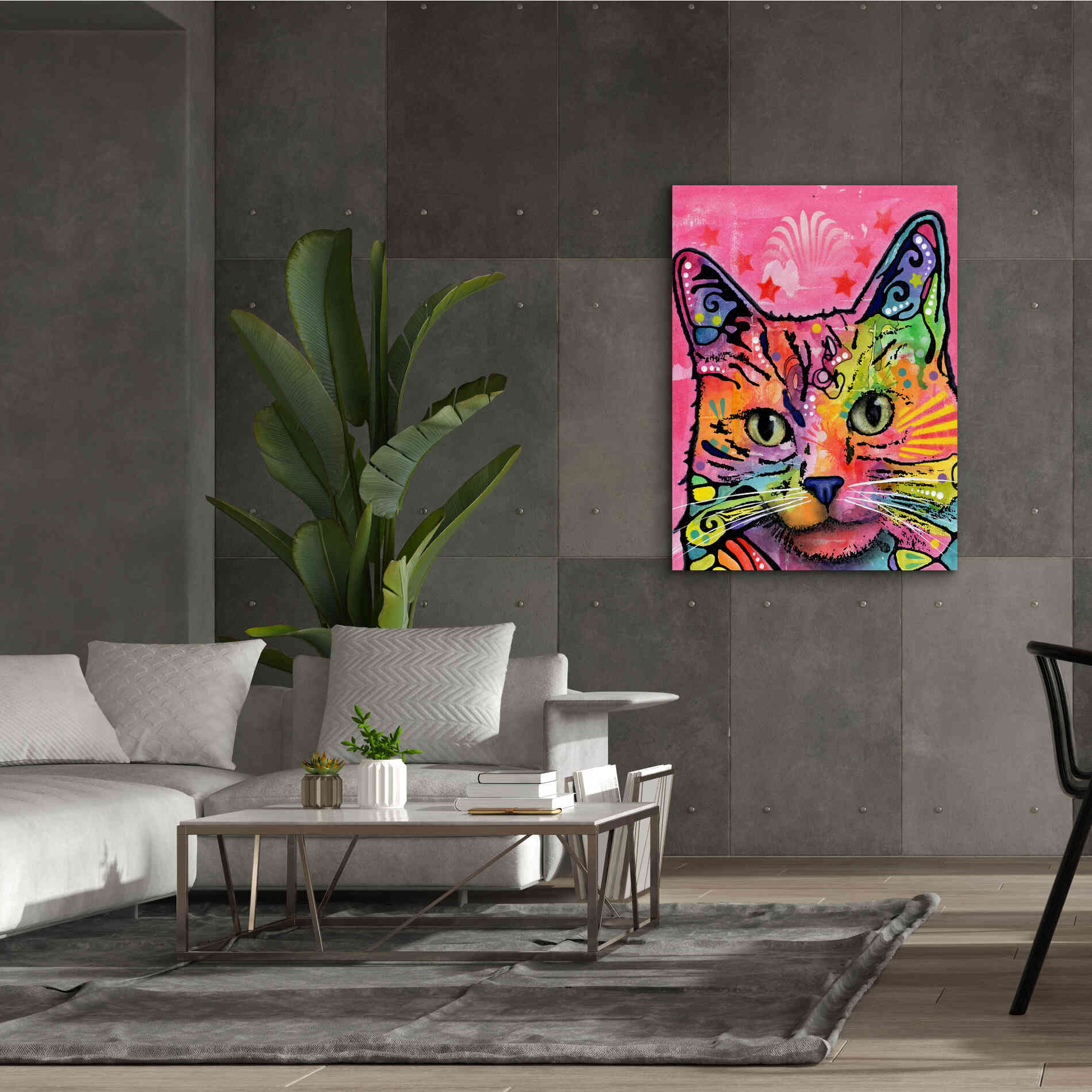 'Beast' by Dean Russo, Giclee Canvas Wall Art,40x54