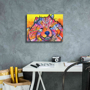 'Benzi' by Dean Russo, Giclee Canvas Wall Art,16x12