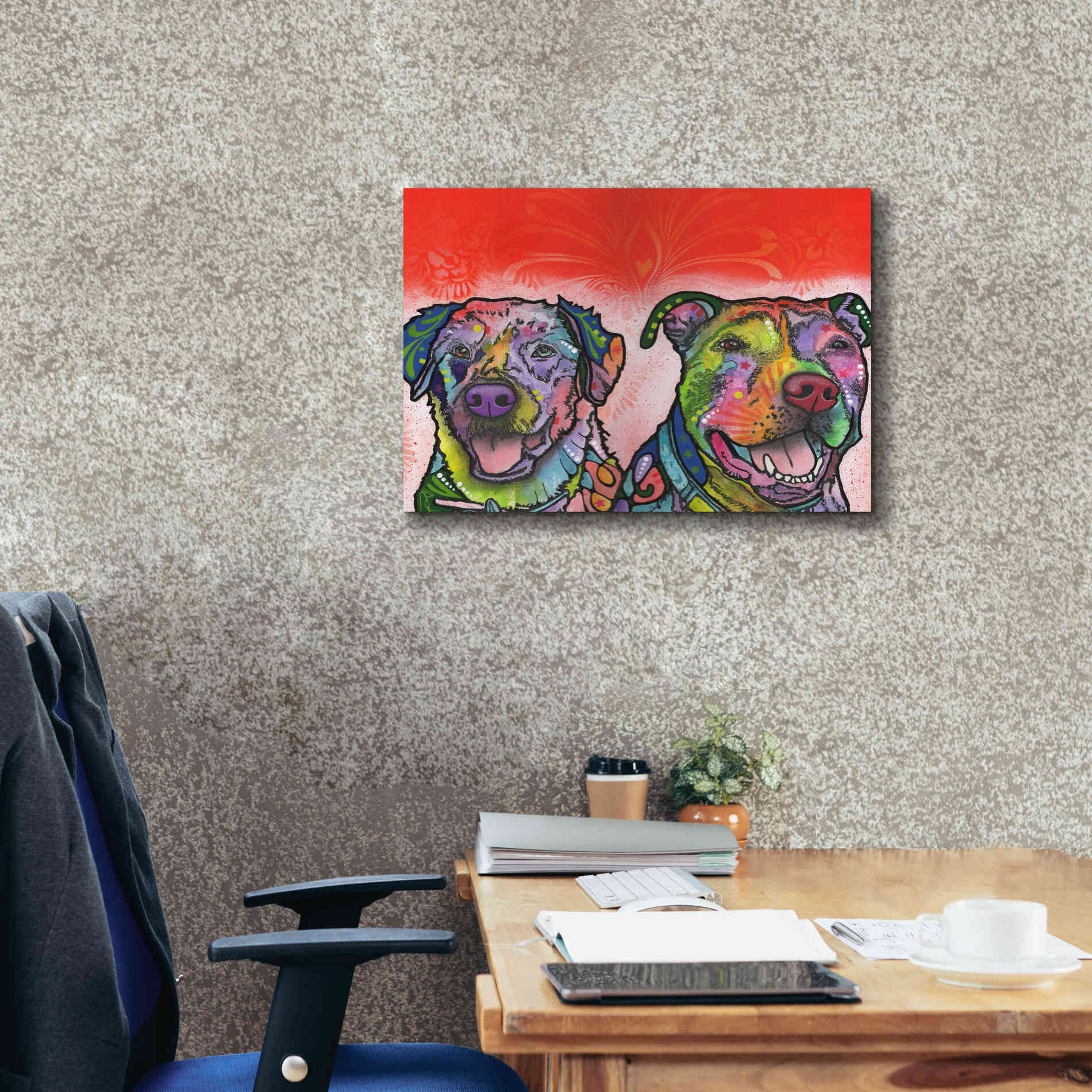 'Bonner Brinson' by Dean Russo, Giclee Canvas Wall Art,26x18