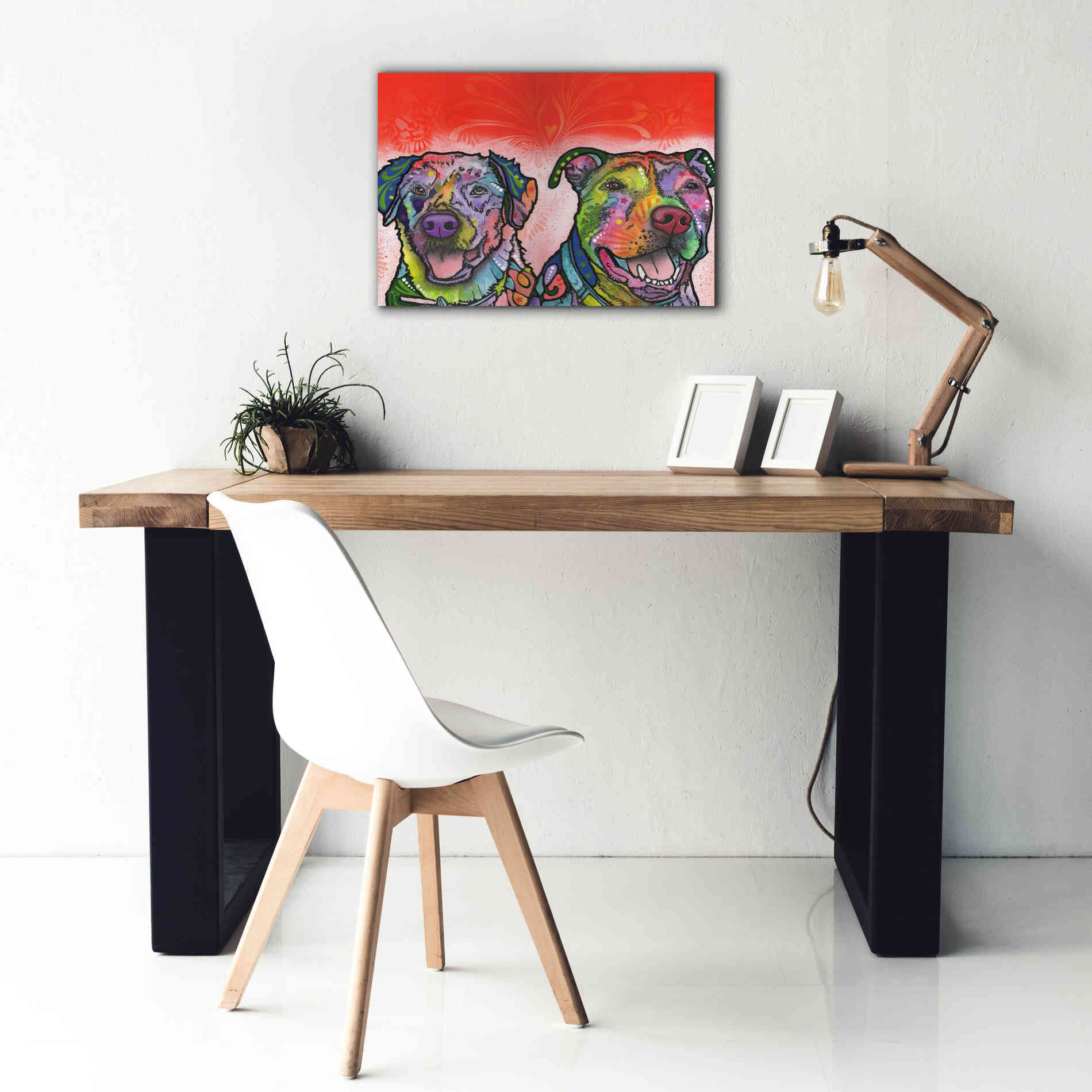 'Bonner Brinson' by Dean Russo, Giclee Canvas Wall Art,26x18
