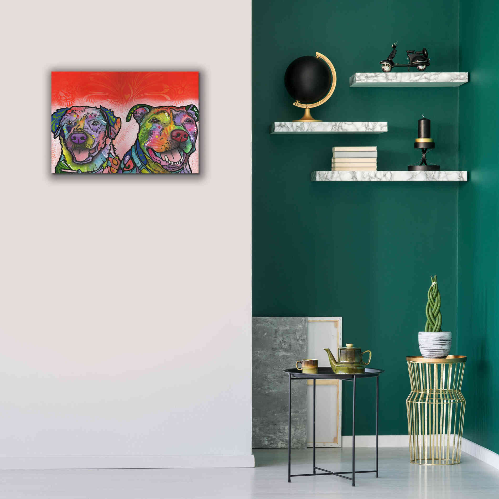 'Bonner Brinson' by Dean Russo, Giclee Canvas Wall Art,26x18